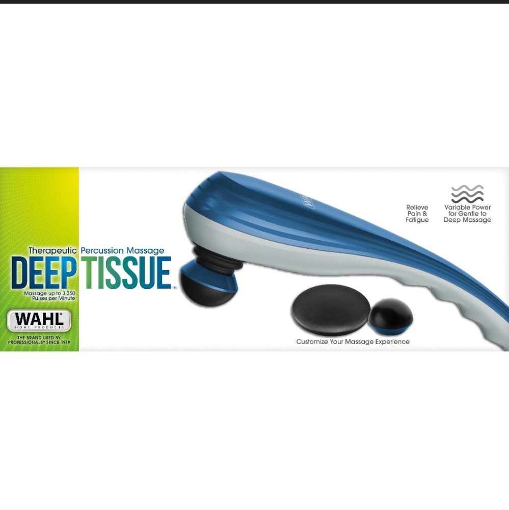 Wahl Deep Tissue Massager New Therapeutic Percussion Massage 3,500 Pulse Per Min